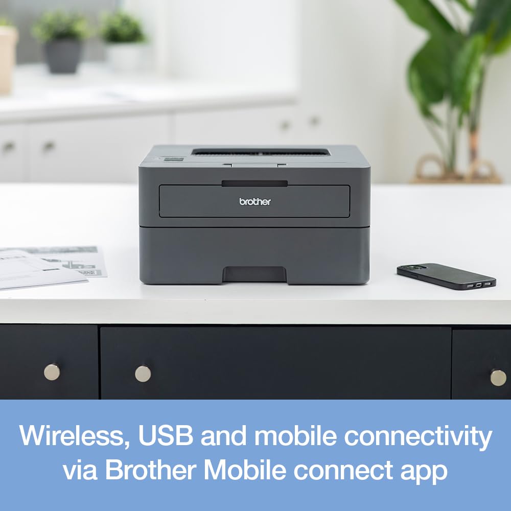 BROTHER HL-L2445DW Mono Laser Printer | Single function | Automatic 2-sided print | A4|UK Plug