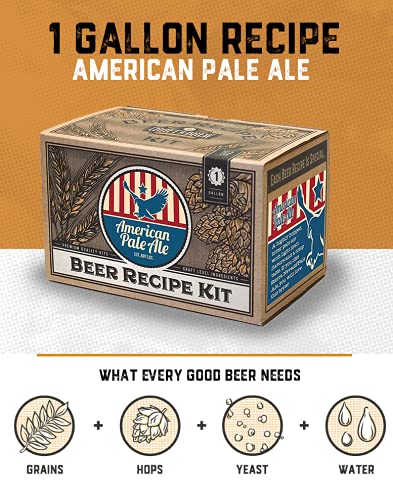 Craft A Brew American Pale Ale Refill Recipe Kit; 1 Gallon; Ingredients for Home Brewing Beer