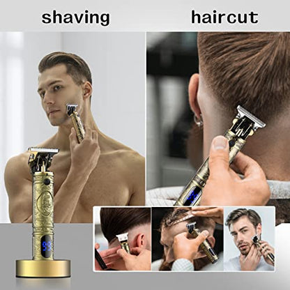 - Suttik Mens Hair Clippers | Cordless Professional Hair Trimmer | Comes With Charging Dock Beard Trimmer Haircut & Grooming Kit for Men -