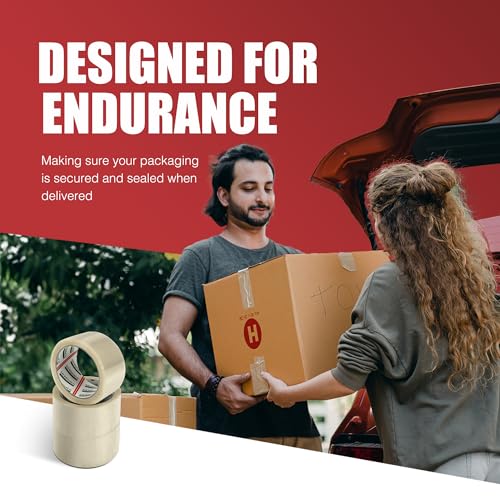 - Merrimen Strong Heavy Duty Clear Packaging Tape | (48MM x 66M) -