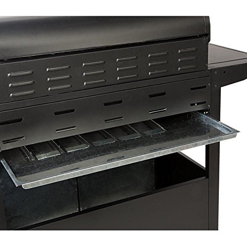 CosmoGrill Pro Deluxe 7 Gas Burner 6+1 Barbecue Grill, Stainless-Steel Warming Rack, Side-Burner, Built-in Temperature Gauge for Home Garden Party Outdoor Cooking (93416)