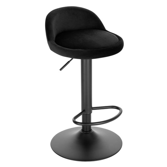 - Lestarain Bar Stool | Single Adjustable & Swivel Breakfast Kitchen Counter Pub Bar Stool -