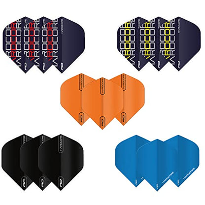 - RED DRAGON 200 Piece Darts Custom Fit Pack Set | Includes Flights | Shafts and Accessories -