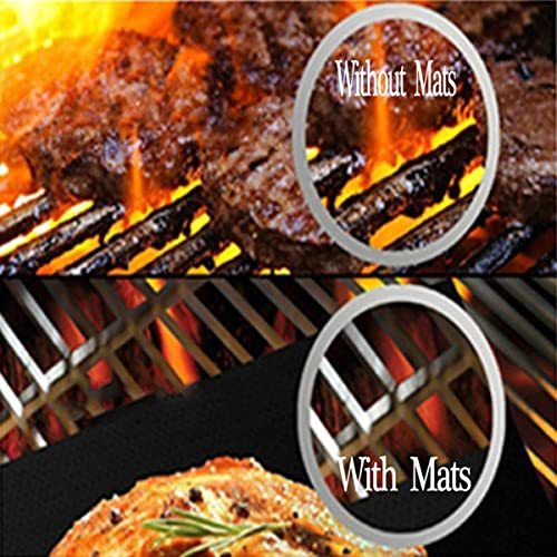 - QH7 BBQ Mats | BBQ Cooking Mat | Non Stick Barbecue Baking Mats -