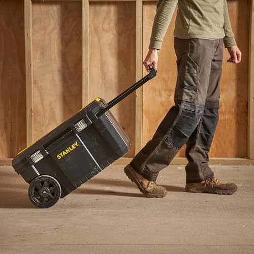 - STANLEY Rolling Toolbox Chest | Heavy Duty Metal Latch -