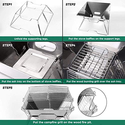 - Odoland BBQ | Fire Pit | Portable Campfire Pit -