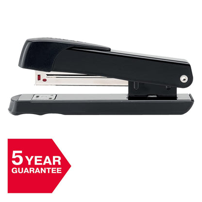 - Rexel Meteor Half Strip Stapler | Metal Body | Black -