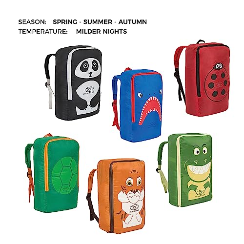 - Highlander Kids Sleeping Bag Mummy Style | Themed Carry Backpack -