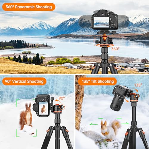 - Victiv 78.7"/ 200cm Camera Tripod, Travel Tripod -