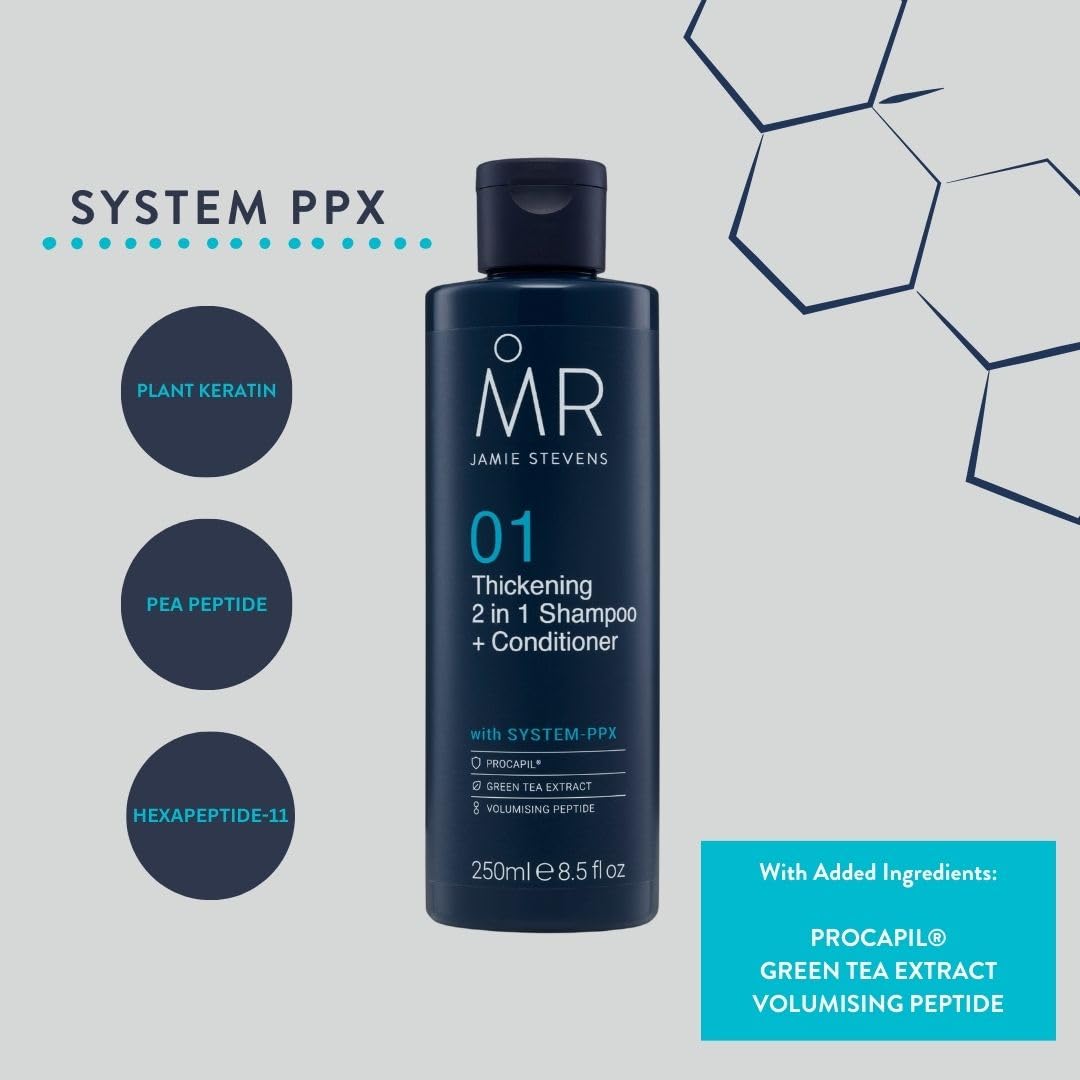 - MR Thickening 2in1 Shampoo and Conditioner | Naturally Strengthen and Nourish Hair -