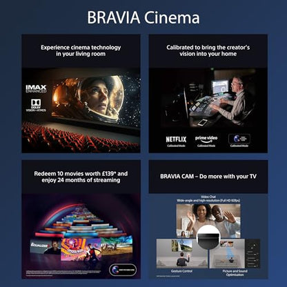 - Sony BRAVIA 9 QLED | K75XR90 | 75 Inch 4K HDR Google Smart TV | Chromecast | AirPlay | 120Hz | 5 Year Warranty -