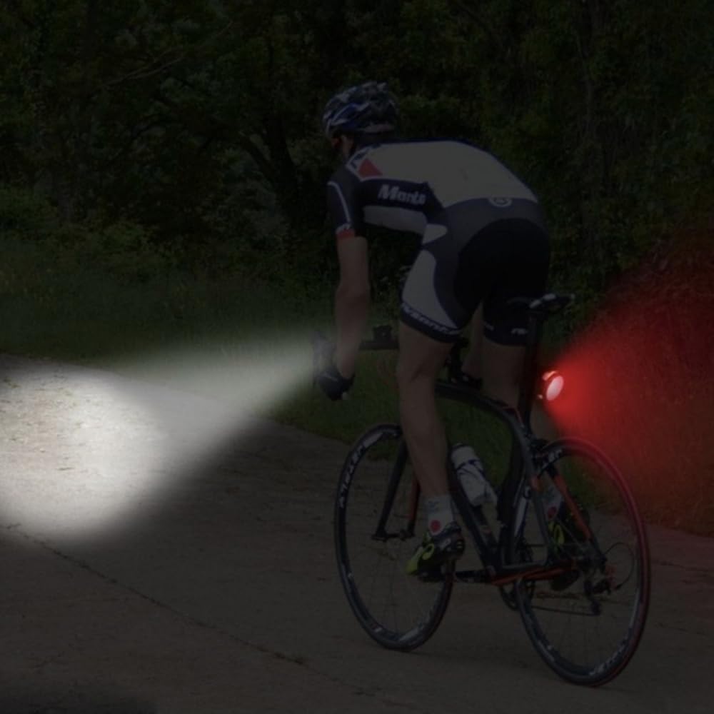 Bestyks Bike Light Set, 2 Set of Bicycle Lights with 4 Lighting Modes, Rechargeable Bike Lights Front and Back, Bike Accessories with Waterproof & Easy Installation.