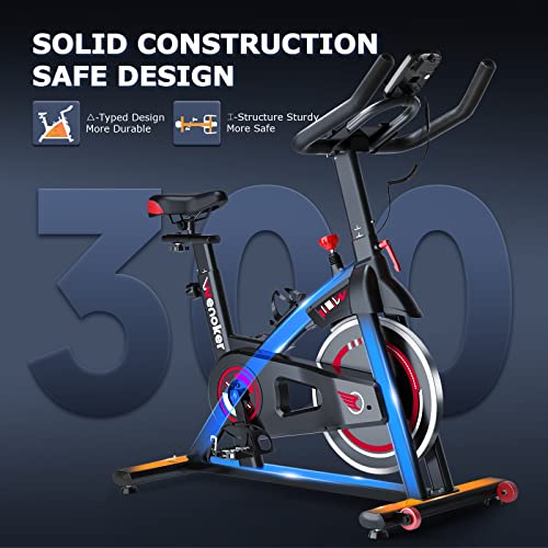 - Wenoker Exercise Bike Indoor Cycling, Exercise Equipment for Home Gym