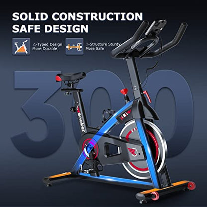 - Wenoker Exercise Bike Indoor Cycling, Exercise Equipment for Home Gym