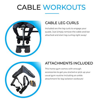 - FIT4HOME Multi Gym Fitness Equipment | Exercise Machine Strength Training Body Building Heavy Duty Home Gyms Workout Stations 80KG Weight Plates Leg Press Lat Pulldown | TF3003C Free Dumbell Rack -