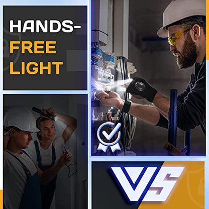 - GREENEVER Dad Gifts | Led Gloves With Lights - Led Gloves With Waterproof Lights | Rechargeable -