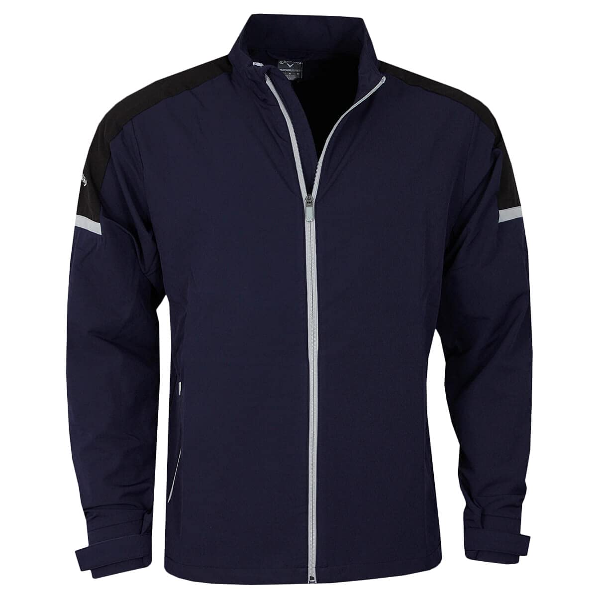 Callaway Golf Mens Shoulder Block Golf Wind Jacket - Peacoat - M