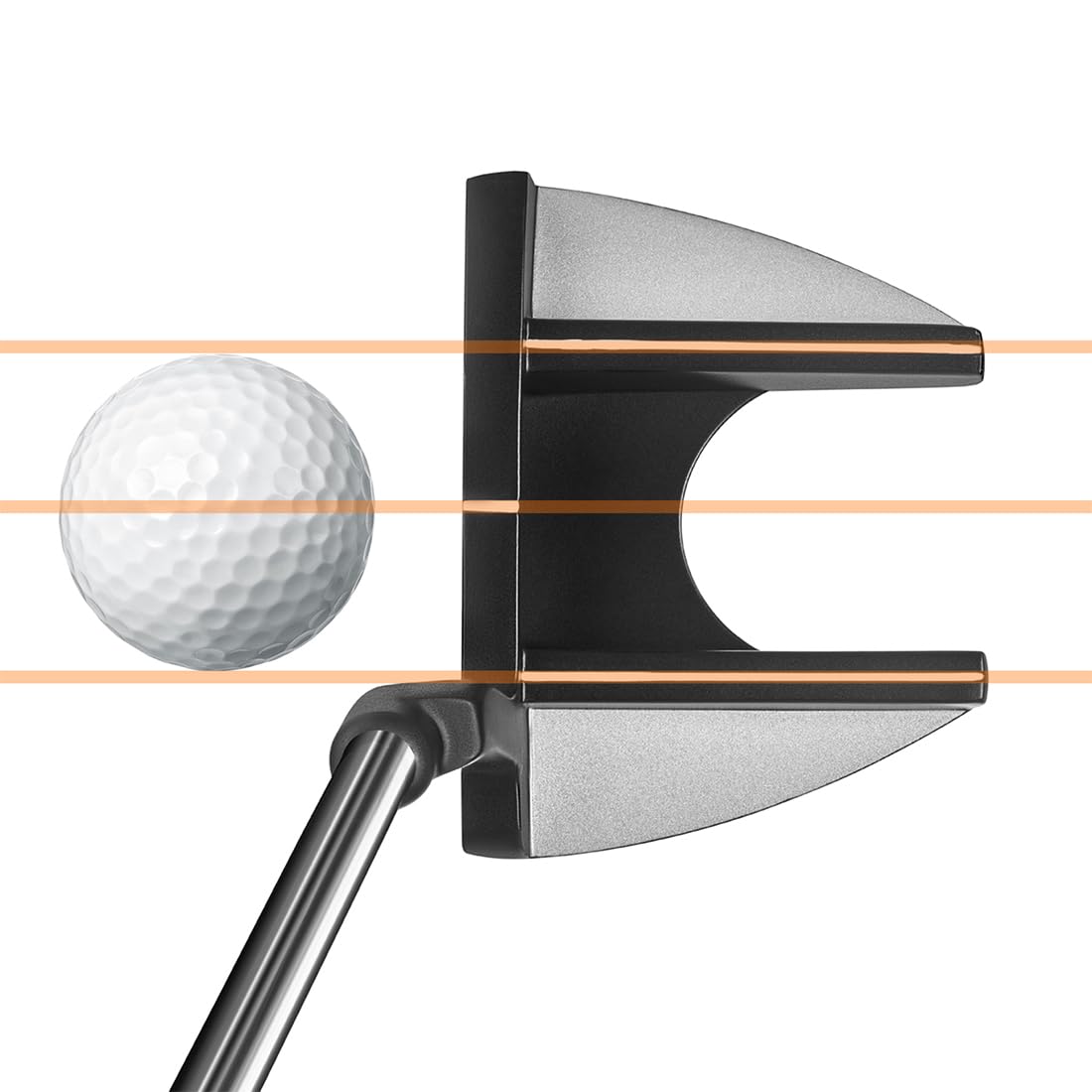 - MAZEL Golf Putter for Men | Right Hand | 35 Inch | Double Bend Face Putter -