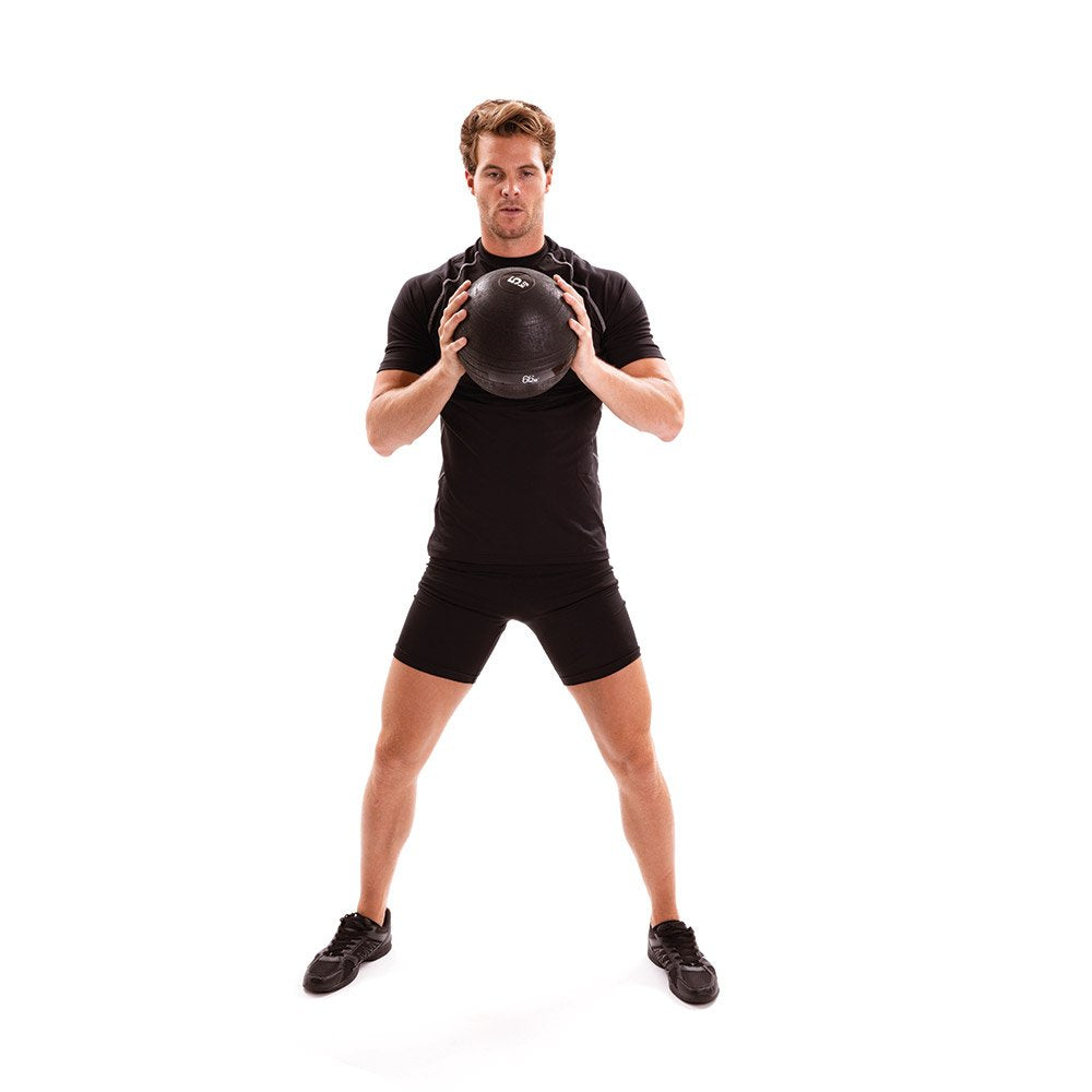 66fit Slam Ball - Black (10kg) Gym & Home Training for Workout, Strength Building, Resistance Training, Weight Loss