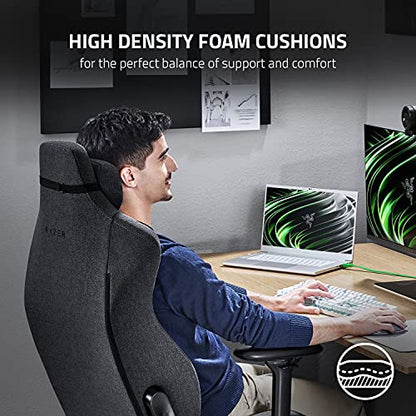 - Razer Iskur | Premium Gaming Chair with Integrated Lumbar Support | XL -