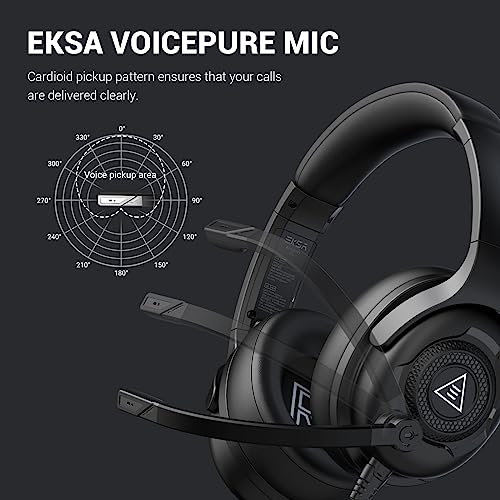 - EKSA E4 AirComfy Headsets With Microphone | Noise Cancelling -