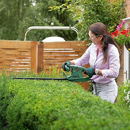Bosch Electric Hedge Cutter EasyHedgeCut 45 (420 W, Blade Length 45 cm, Weight: 2.6 kg, in Carton Packaging), Classic Green