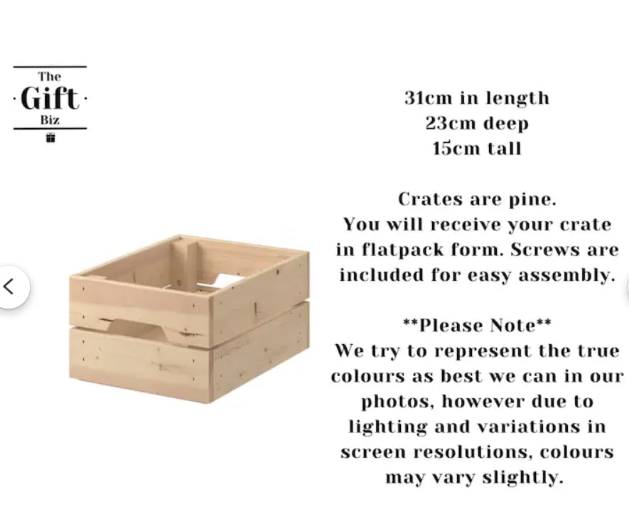 - Personalised Beer Crate | Alcohol Gift Hamper Box -