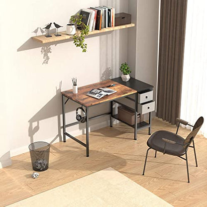 - HOMIDEC Computer Desk | Office Work Desk | Writing Desk  Desks for Bedroom, Home, Office -