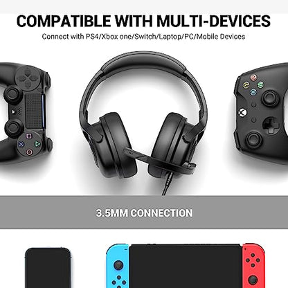 - EKSA E4 AirComfy Headsets With Microphone | Noise Cancelling -