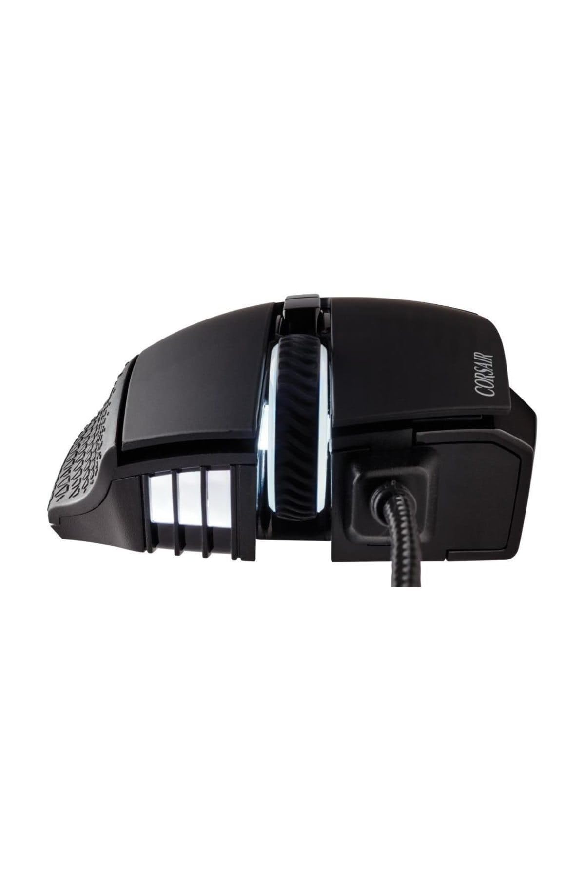 CORSAIR SCIMITAR RGB ELITE Wired MOBA/MMO Gaming Mouse – 18,000 DPI – 17 Programmable Buttons – iCUE Compatible – PC, Mac, PS5, PS4, Xbox – Black