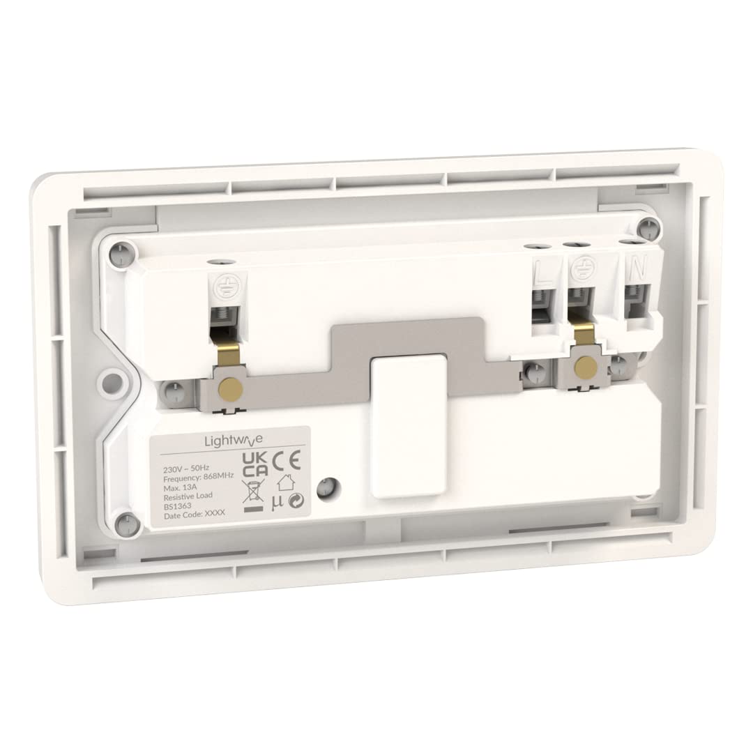 - Lightwave LP42WHMK2 Smart Socket | 3000 W | 230 V -