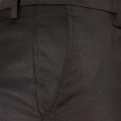 Amazon Essentials Men's Slim-Fit Stretch Golf Trousers, Black, 33W / 28L