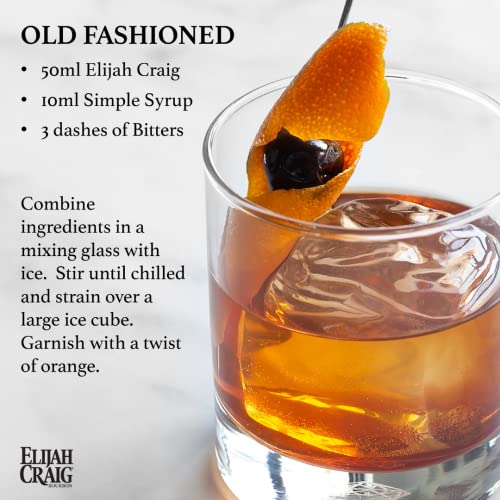 - Elijah Craig Small Batch Bourbon Whiskey | 70cl | 47% ABV | Award Winning | Small Batch | Kentucky Straight Bourbon Whiskey -