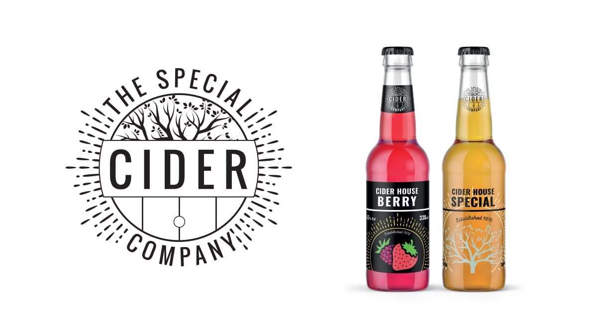 Cider House Special, Semi-Sparkling, Premium Medium Craft Cider | 330 ml x 12 Bottles by The Special Cider Company