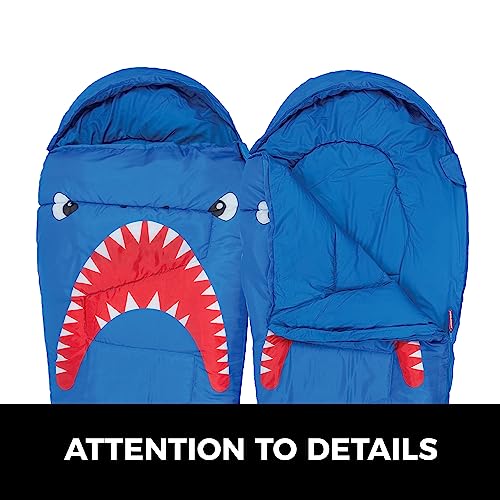 - Highlander Kids Sleeping Bag Mummy Style | Themed Carry Backpack -