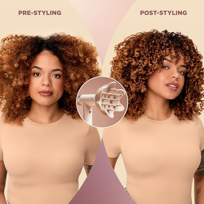 - Shark SpeedStyle Hair Dryer & RapidGloss Finisher | For Curly & Coily Hair | 3 Stylers, Ultra Fast Drying -