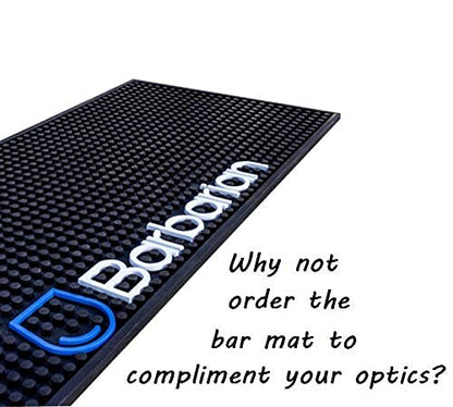 Barbarian 4/6 Bottle Optics for Spirits - Bar Butler Shot Measure Bracket Alcohol Wine Upside Down Drink Dispenser Home bar Garage Man cave (4 Bottle Professional)