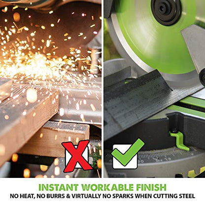 - Evolution Power Tools F210SMS Sliding Mitre Saw | Multi-Material Cutting | 45 Degree Bevel | 50 Degree Mitre | 230 mm Slide | 1200 W | 230 V -