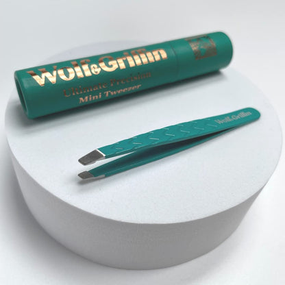 - Wolf & Griffin Mini Tweezer | Professional Eyebrow Tweezers for Men & Women