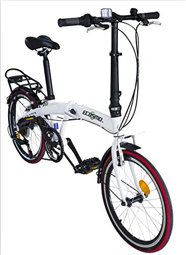 - ECOSMO 20" Lightweight Alloy Folding City Bicycle Bike | 12kg -