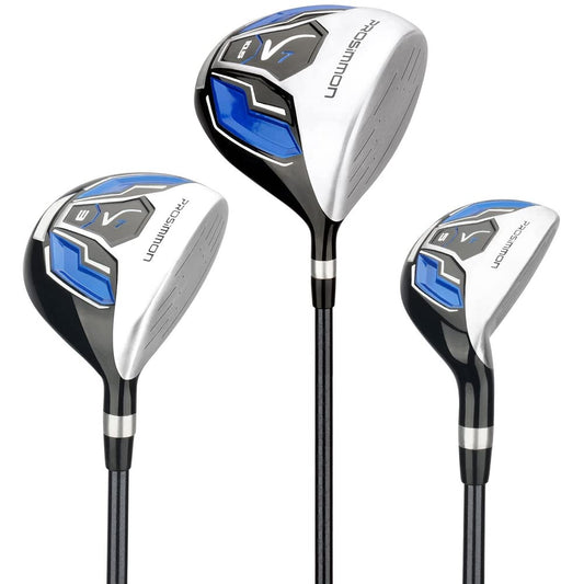 - Prosimmon Golf | V7 Wood Set, Driver, Fairway and Hybrid, Mens Right Hand -