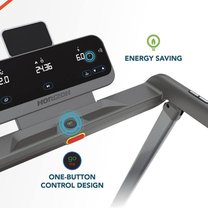 - Horizon Fitness Evolve 3.0 Folding Treadmill for Home Use -