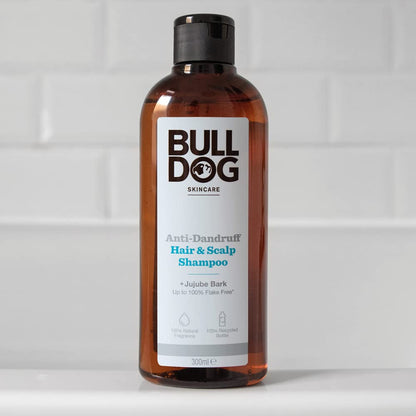 BULLDOG SKINCARE - Anti-Dandruff Shampoo For Men Flake Free Scalp 300 ml