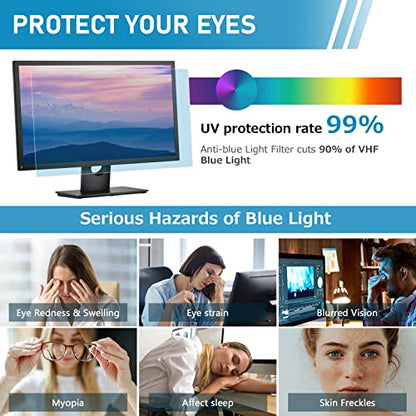 - LAMA 24 Inch Blue Light Blocking Screen Protector | Universal Computer Monitor Screen Filter|  (WxH: 531mm*298mm) | Anti Blue Light-