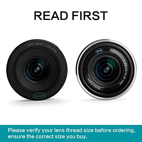 - Fotover 58mm Star Filter 3 Pieces (4 Points,6 Points,8 Points) | Centre Pinch Lens Cap -