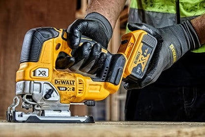 DEWALT DCS334N-XJ Cordless Jigsaw - XR 18V Brushless Yellow - Bare Unit