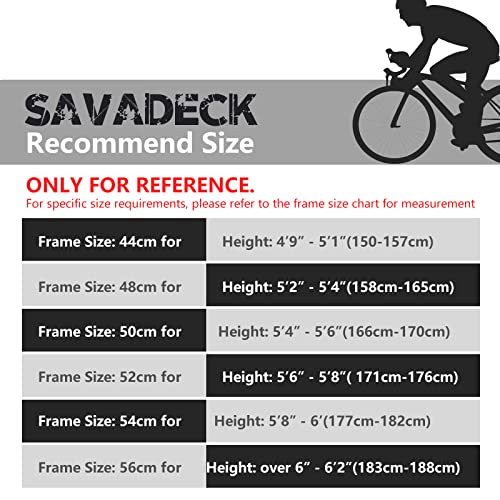 - SAVADECK Phantom3.0 Carbon Road Bike | 700C Carbon Fiber Racing Bike -