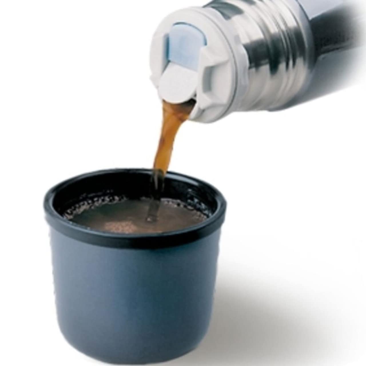 - Thermos Light and Compact Flask | Midnight Blue, 1L -