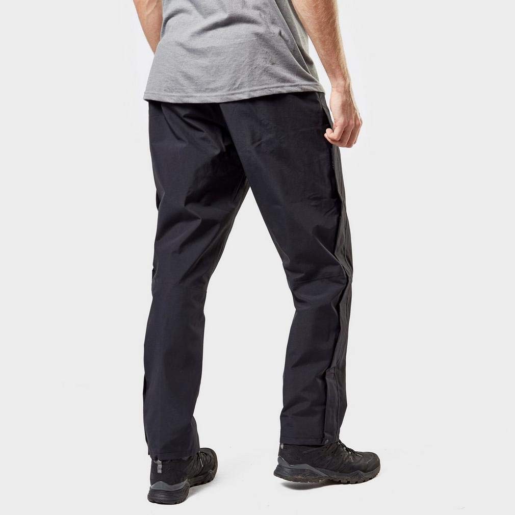 Berghaus Men's Waterproof Maitland Gore-TEX Overtrousers, Waterproof Walking Trousers, Part of The DofE Recommended Kit List, Outdoors Clothing, Black, S