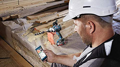 Bosch Professional 18V System GSB 18V-110 C Cordless Combi Drill (max. Torque of 110 Nm, excluding Rechargeable Batteries and Charger, in L-BOXX)